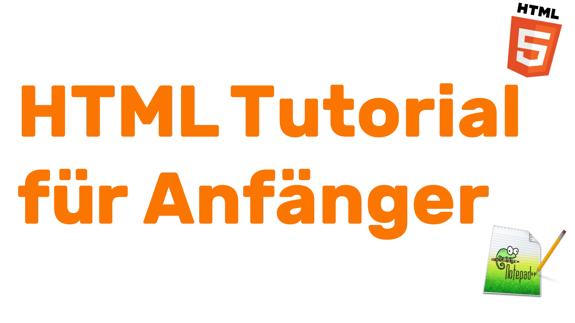 HTML Tutorial für Anfänger Thumbnail